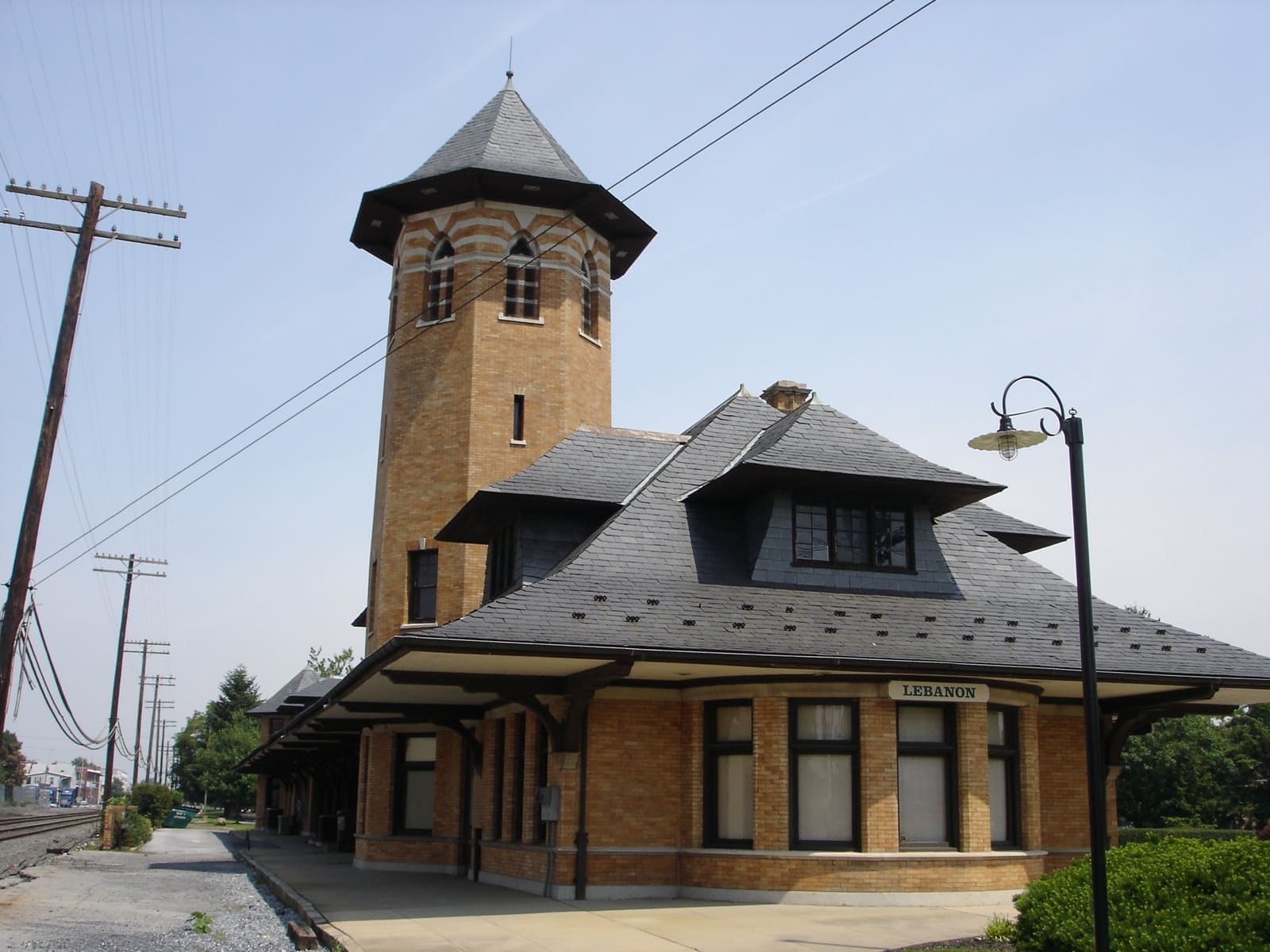 A historic brick building in Lebanon, Pennsylvania