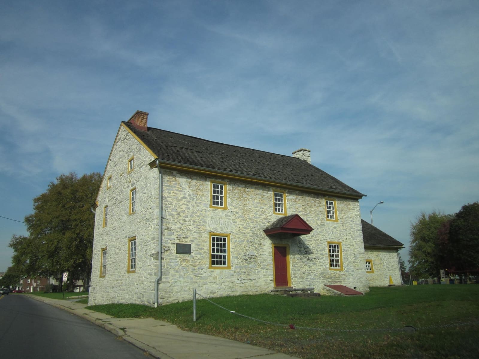 An 18th-century stone house in Myerstown, Pennsylvania